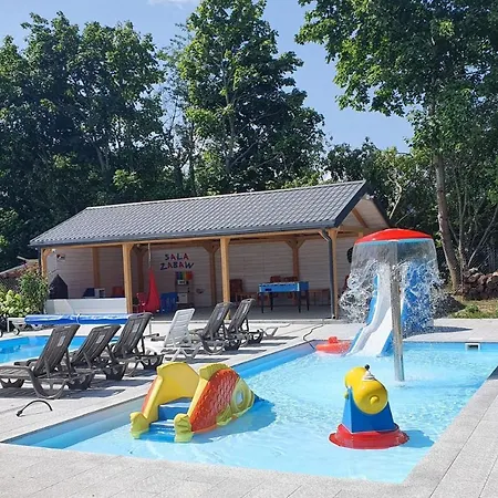 Morska Przygoda Basen Brodzik Malpi Gaj 度假居